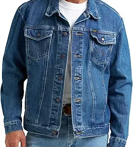 Wrangler mens Cowboy Cut Western Unlined Denim Jacket